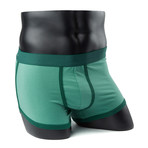 Kim Denzler // Boxer Brief // Blue Dove + Racer Green // Pack of 2 (L)