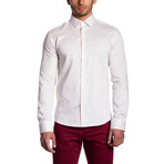 Button-Down Shirt // Off White (L)