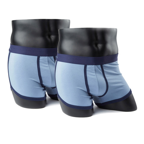 Boxer Brief // Blue Dove // Pack of 2 (S)