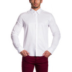 Button-Down Shirt // Smooth White (2XL)
