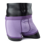 Boxer Brief // Purple + Acid Green // Pack of 2 (L)