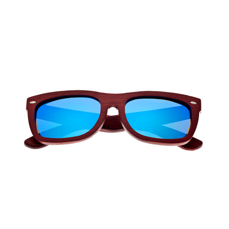 Portsmouth Sunglasses (Bamboo Frame // Silver Lens)