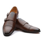 Store Moustache // Double Monkstrap // Dark Brown (US: 11)