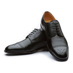 Toecap Derby Brogue // Black (US: 8)