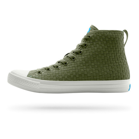 The Phillips Woven Hi-Top // Expedition Green + Picket White (US: 8)
