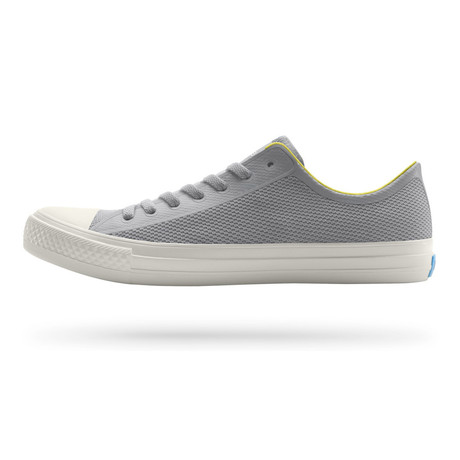 The Phillips 3D Mesh Sneaker // Skyline Grey + Yellow + Picket White (US: 8)