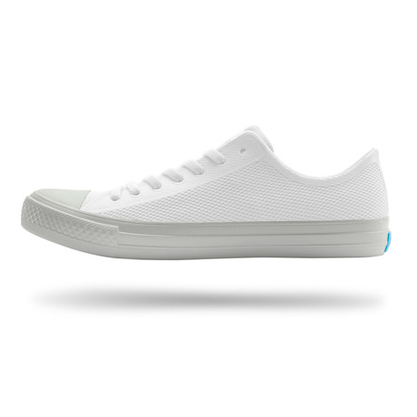 The Phillips 3D Mesh Sneaker // Yeti White + Side Walk Grey (US: 8)