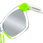 Diesel Sunglasses // Greg // Clear Green