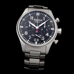 Alpina Startimer Pilot Chronograph Quartz // AL372B4S6B // TM034 // c.2010's // Unworn