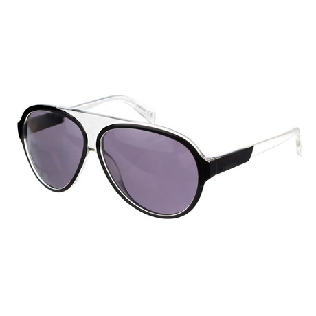 Diesel Sunglasses // Jay // Transparent + Black