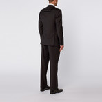 Single Breasted Suit // Charcoal Weave (Euro: 52)