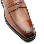 Monsieur Shoes // Winston Penny Loafer // Whiskey Patina (US: 9)