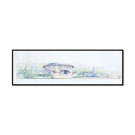 Annunciation Greek Orthodox Church // Wauwatosa, WI (20.25"L x 6.42"W x 2"D)