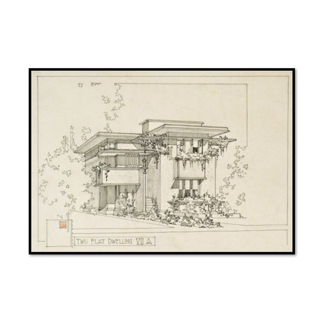 American Systems Built Housing // Milwaukee, WI (20.25"L x 14.15"W x 2"D)