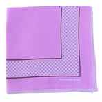 Lafayette Pocket Square // Purple