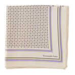 Connor Pocket Square // Brown