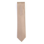Silas Textured Tie // Beige