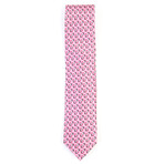 York Illusion Pattern Tie // Pink