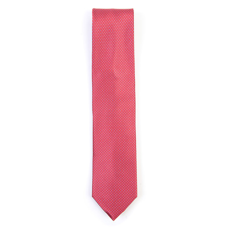 Tucker Mini Diamond Tie // Red