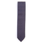 Robbi Floral Dot Tie // Blue