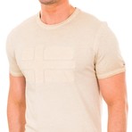 Solid Tee // Light Brown (L)