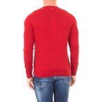 Classic Crewneck Sweater // Red (S)