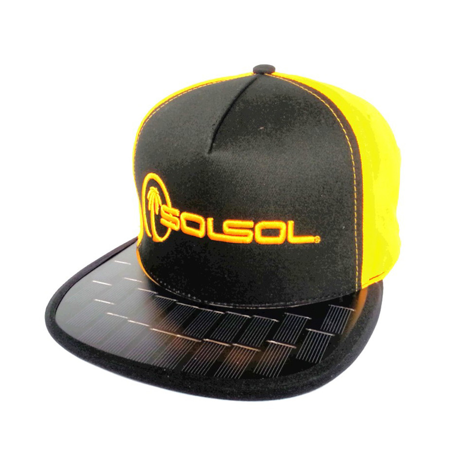 SOLSOL Solar Powered Charging Hats Touch of Modern