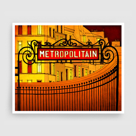 Metropolitain (16" x 20")
