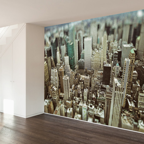 Toy Town NYC (4 Panels // 93" Width)