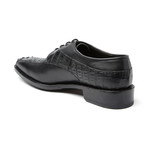 Ocean Drive Croc Dress Shoe // Black (Euro: 43)
