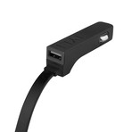 RIBBN Car Charger // Black (Micro USB)
