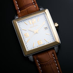 Delbana Lucerne Rectangular Quartz // 467.502YL W