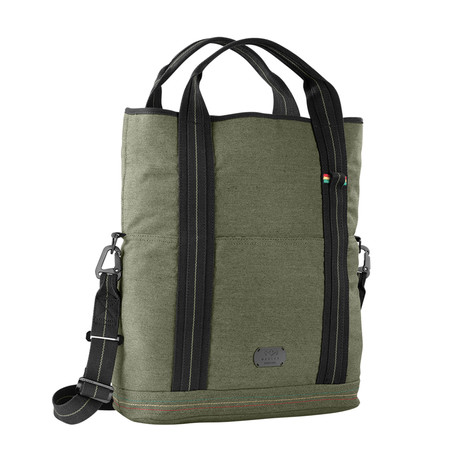 Lively Up Foldover Tote // Military