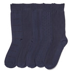 Dress Sock // Navy // Pack of 5