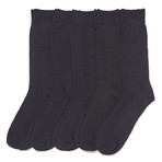 Dress Sock // Black // Pack of 5