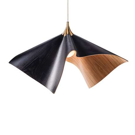 Bloom Light Pendant // Black (Black)