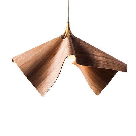 Bloom Light Pendant // Wood (Ash Wood)