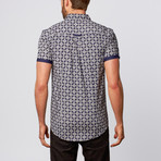 Duxbury Short-Sleeve Shirt // Navy (XL)