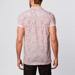 Paisley Short-Sleeve Shirt // Red (M)