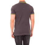 Short-Sleeve Double Polo // Anthracite (L)