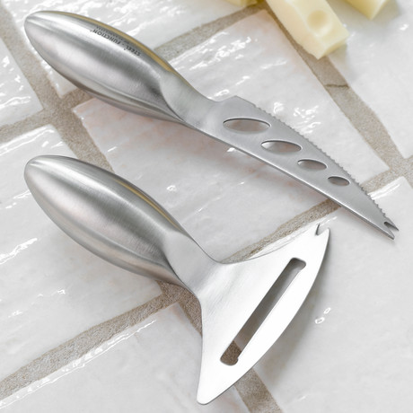 Parma Cheese Set // Knife + Slicer