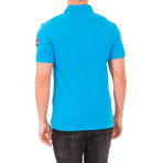 Short-Sleeve Sport Polo // Light Blue (S)