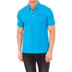 Short-Sleeve Sport Polo // Light Blue (S)