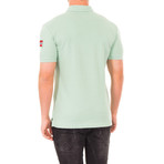 Short-Sleeve Sport Polo // Light Green (M)