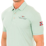 Short-Sleeve Sport Polo // Light Green (M)