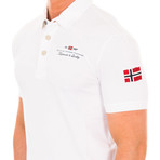 Short-Sleeve Sport Polo // White (S)