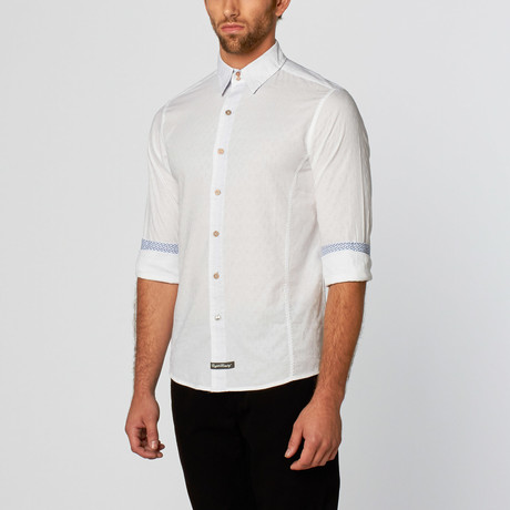 Nabb Brook Long-Sleeve Shirt // White (S)
