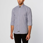 Poynton Long-Sleeve Shirt // Blue Check (M)