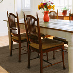 Ruggable // 2-Piece Washable Rug System // Solid Chenille // Tobacco