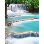 Kuang Si Thailand Waterfall (90"W x 60"H)